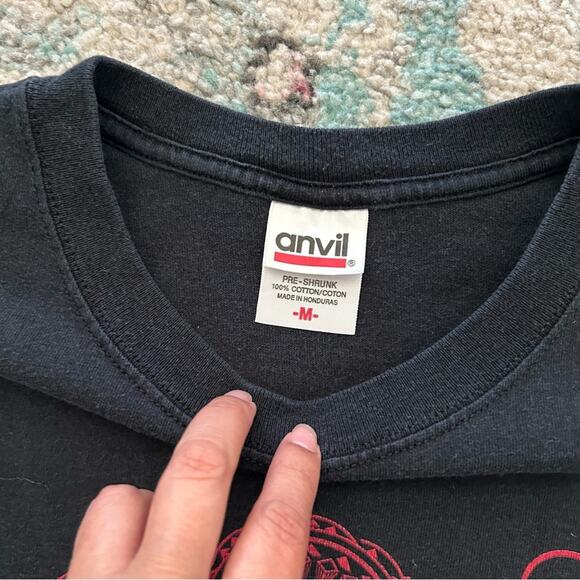 Vtg ac/dc band tour tee 08” 09” size medium - Picture 5 of 13